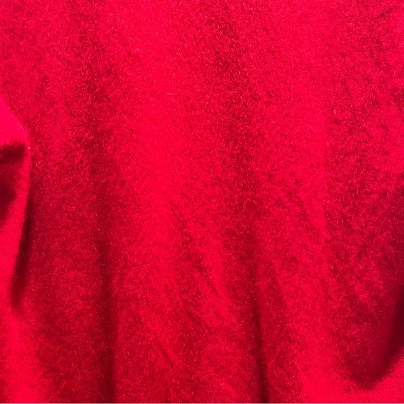 Turnbury Mens 100% Cashmere Red Pullover Crew Neck Sweater. Size Medium. - Picture 4 of 7